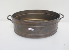 Antique Brass Pan Fish Kettle