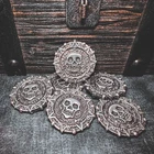 CRTCO Pirate Treasure 1.5 (+/-) OZT .999 Fine Silver 'Muerte Doubloon'