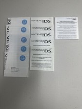 Nintendo DS Inserts Lot- Free Shipping 