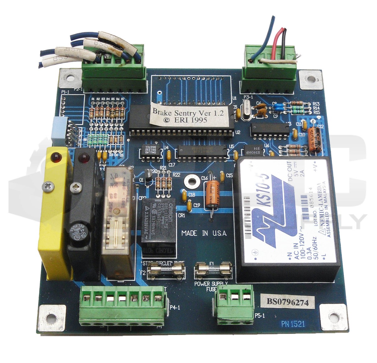 BRAKE SENTRY BS0796274 PC BOARD PN1521 | eBay 