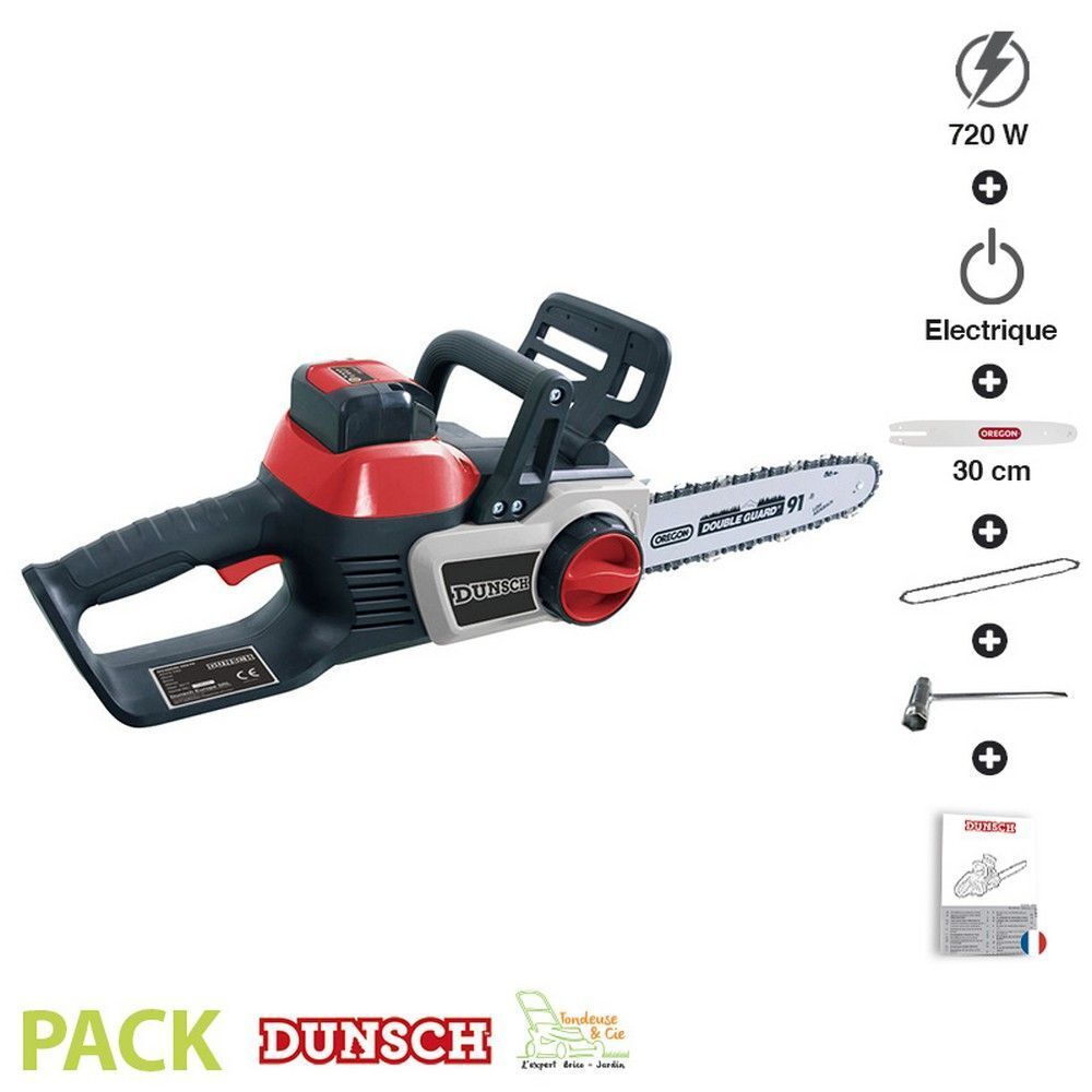 Tronçonneuse sans fil 40V Dunsch DU30040-CTF idéale pour couper le bois de chauffage