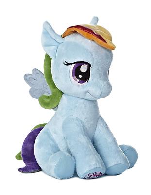 NWT Aurora World My Little Pony 10 Inch Seated Rainbow Dash Pony