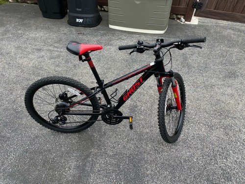 Red/Black Ghost 24 Speed Mountain Bike 