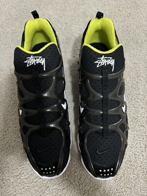 Size 11.5 - Nike Stussy x Air Zoom Spiridon Kukini Black