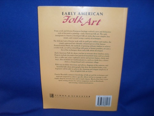EARLY AMERICAN FOLK ART PAMELA WORSDALL - 30 INSPIRATIONAL PROJECTS TO CREATE - Picture 2 of 3