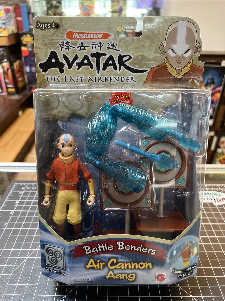 Mattel Air Cannon Aang SEALED Avatar the Last Airbender 2005