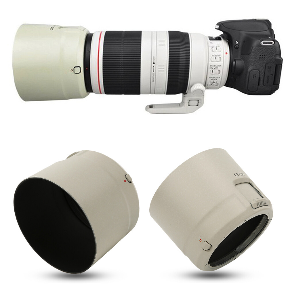 ET83D White Plastic Lens Hood For EF 100400mm F/4.55.6L IS II USM