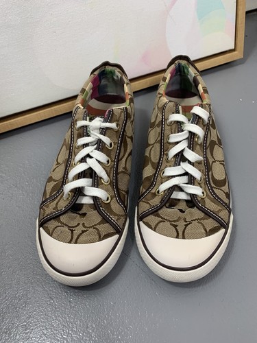 coach barrett sneaker black and white