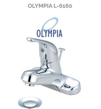 Olympia L-6160 Chrome Lavatory Faucet Single Handle