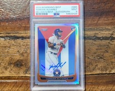 2020 Bowman's Best Decade's Best Autograph #DB5 Yordan Alvarez /99 PSA 9 RC Auto