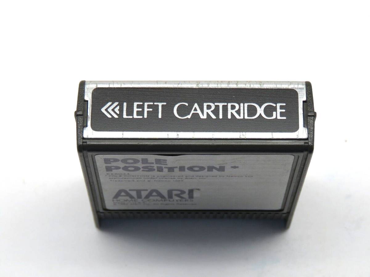 POLE POSITION komplett für Atari 400, 800, XL und XE als Cartridge von Atari