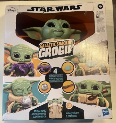 HASBRO STAR WARS THE MANDALORIAN GALACTIC SNACKIN' GROGU