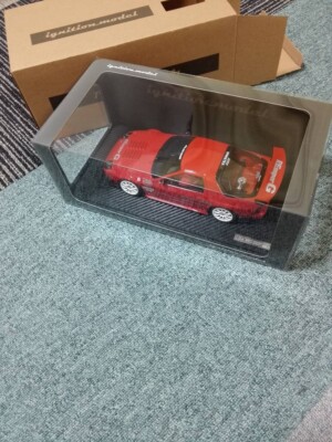 1/18 Ignition model Mazda RX-7 (FC3S) RE Amemiya Red (Mazda