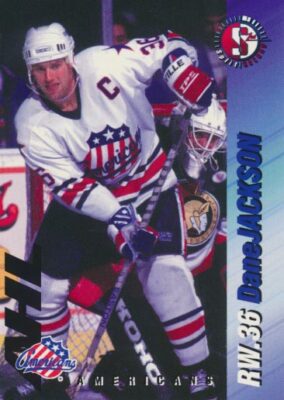 1995-96 Rochester Americans Team Issue # DANE JACKSON