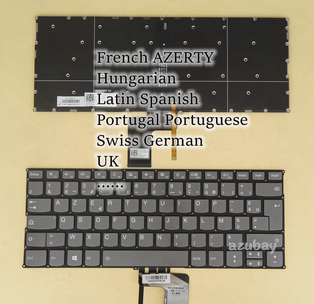 Keyboard For Lenovo YOGA 720-12IKB (81B5) 720-13IKB (80X6 81C3