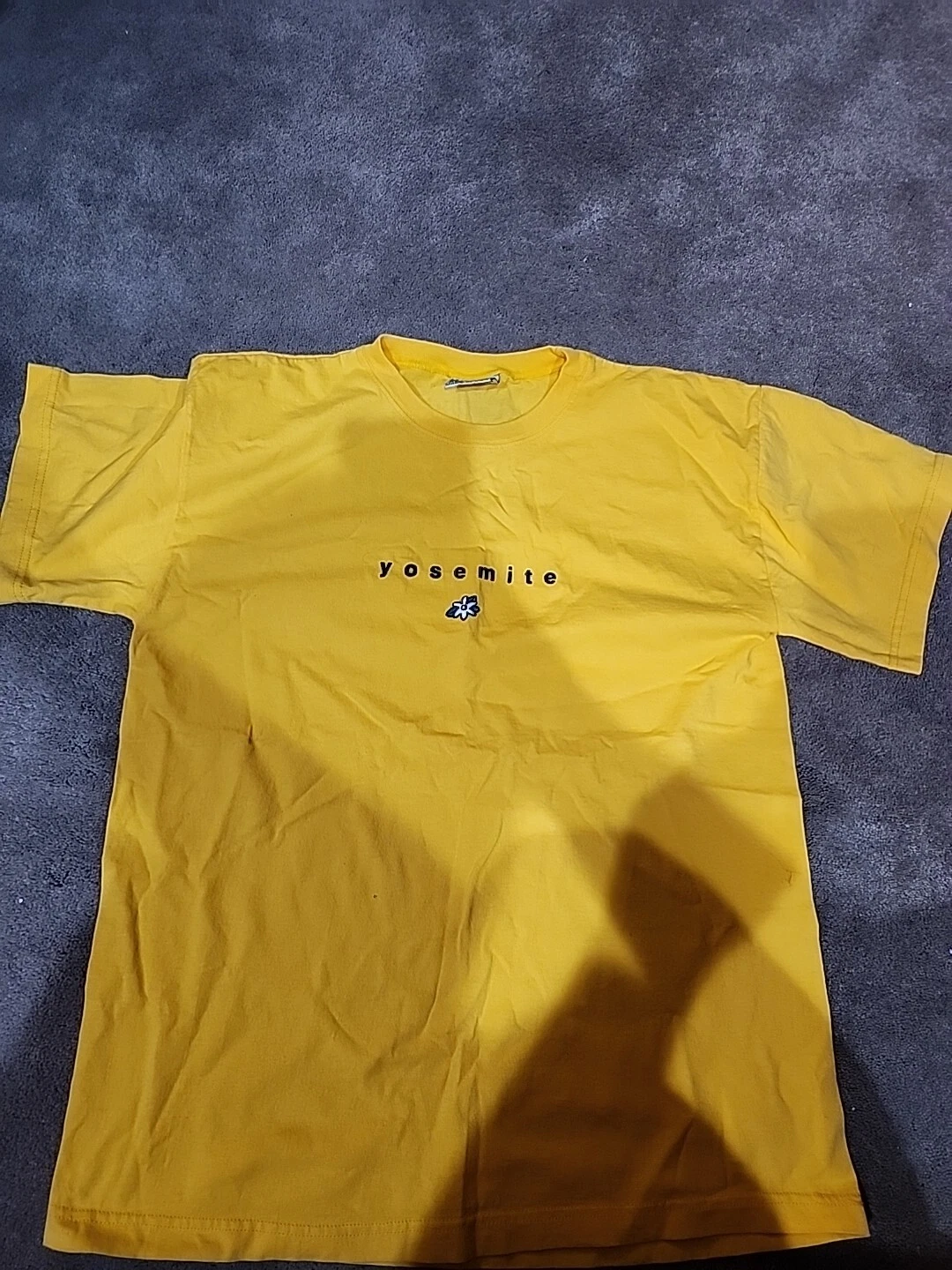 Vintage Gear Yosemite Tee Shirt Yellow Medium