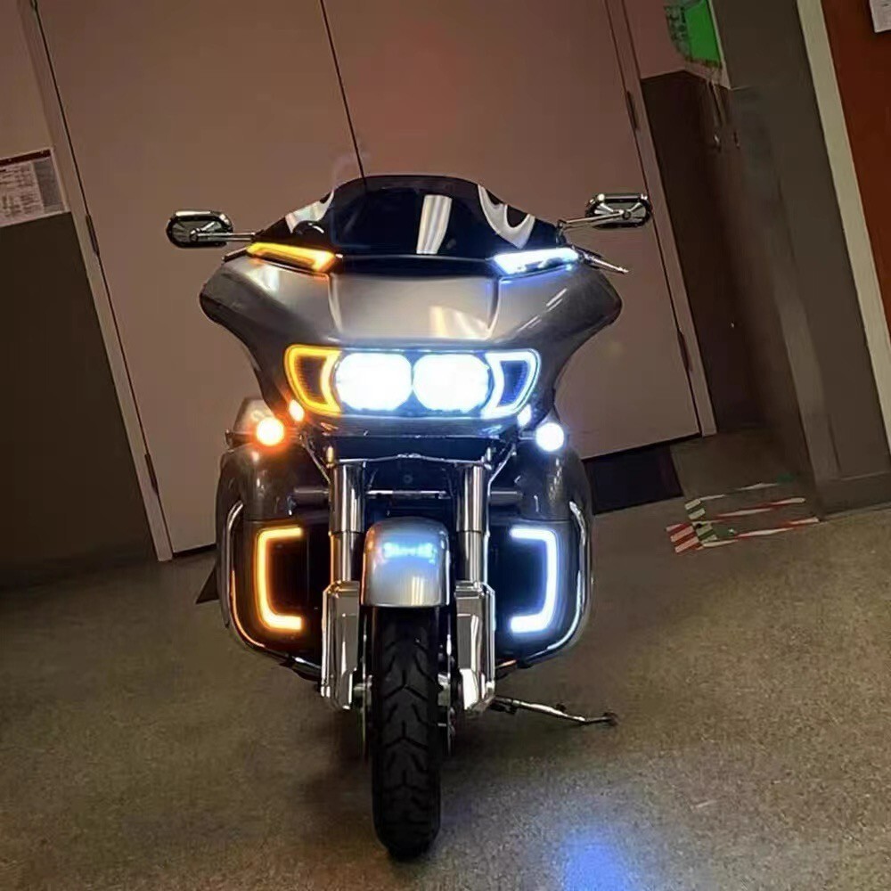 For Harley Road Glide Special FLTRXS 2015-2023 LED Headlight Turn