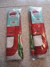 NWT QTY. 2 Meadow Creek decorative house/yard flag red truck/watermelon
