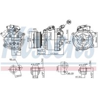Kompressor Klimaanlage FüR Mitsubishi Outlander Iii Lancer Viii Sportback