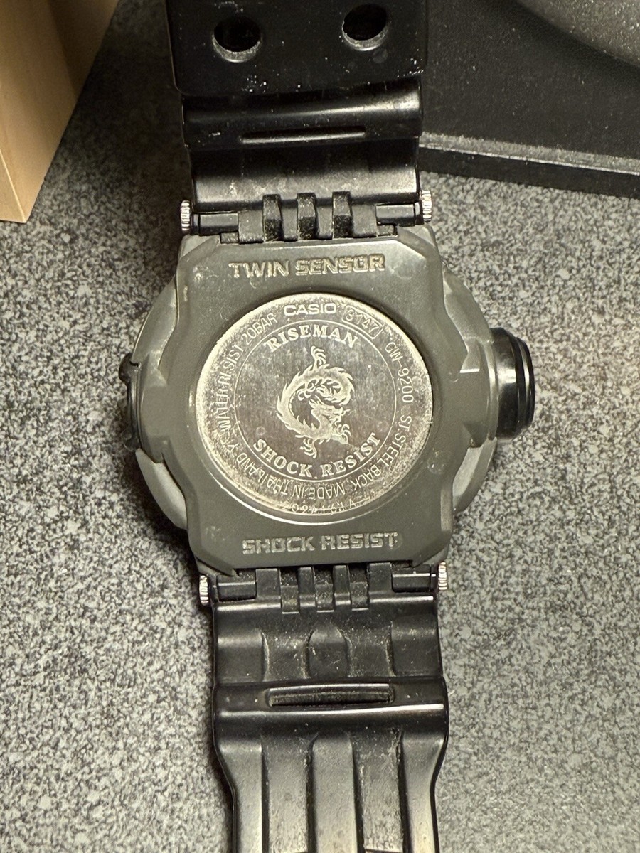 Casio GW-9200J G-SHOCK 3147 RISEMAN Solar Radio controlled | eBay