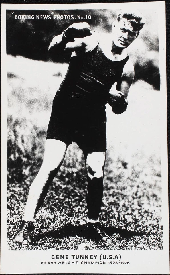 1940-70 Boxing News Photos - Gene Tunney #10