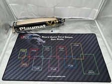 BCW Supplies - Board Game Card Size Sleeve Sizing Guide Playmat #B *CCGHouse*