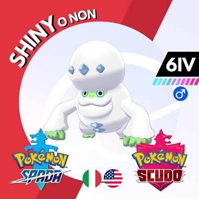 Darmanitan Galar Shiny or Not 6 IV Competitive Pokemon Sword Shield Sword Shield