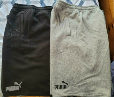  PUMA Men s Pull On Fleece Short w/ Dual Side Pockets External Drawcord NEW!