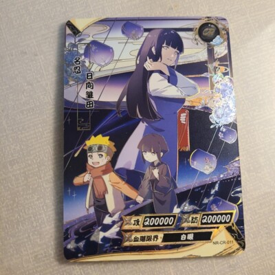 KaYou Naruto TCG CCG Trading Card Hyuga Hinata SSP NR-CR-011 super