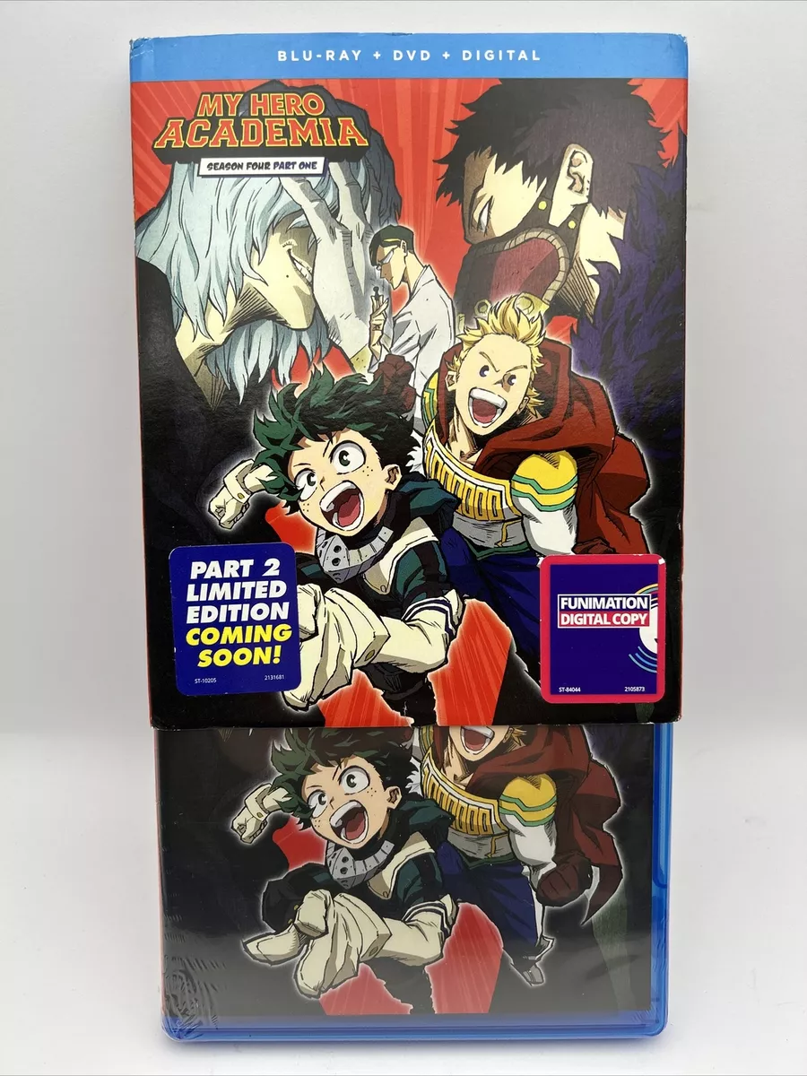 My Hero Academia: Season 4 Part 1 (Blu-ray + DVD)