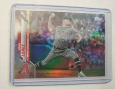 2020 Topps Update Series Yoan Lopez Rainbow Foil Diamondbacks #U-57 