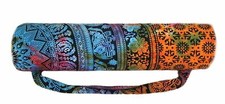 New Indian Mandala Yoga Mat Beach Exercise Bag Gym Bags With Shoulder Strap