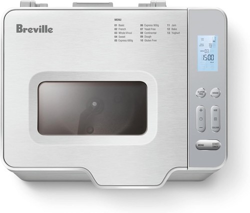 Breville Baker's Dozen Bread Maker – Brushed Stainless Steel - Home Made Bread - Picture 7 of 9