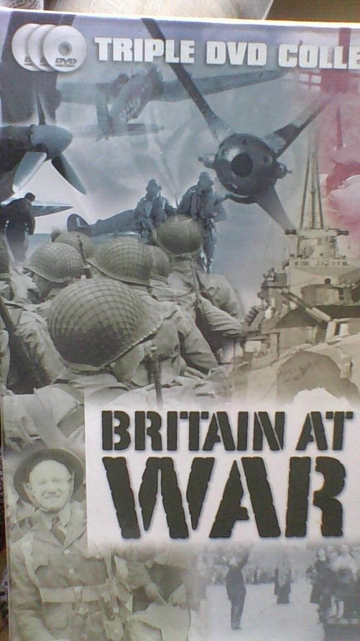 Britain At War 3 x DVD box-set The Blitz & The Long Years & The Victory Years %
