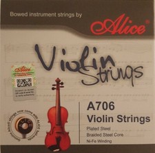 Alice Violin strings, A706, Ball Ends.