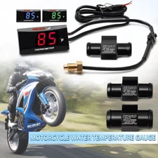 koso Motorcycle Water Temperature Gauge Digital Meter Fahrenheit 32~248°F