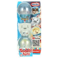 NEW Little Tikes Toddle Tots AstroTots Toddler Space Playset 3 Figures HTF Toy