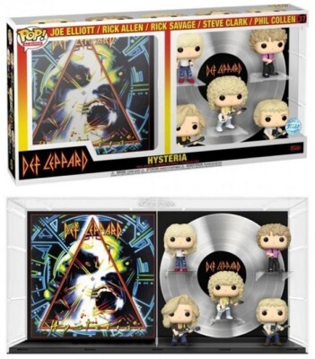 FUNKO POP ALBUMS DEF LEPPARD 5 PACK, HYSTERIA