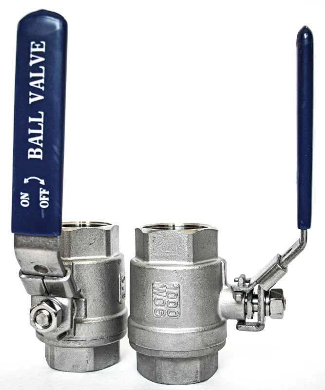 2" Stainless Steel Ball Valve - 316SS Full Port NPT WOG 1000 Valve - Image 2 of 4