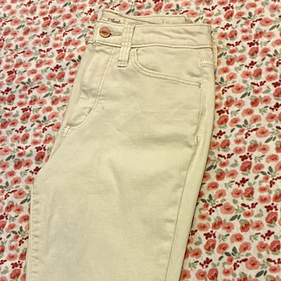 Universal Thread Women's White High Rise Skinny Denim Jeans, 5-Pocket