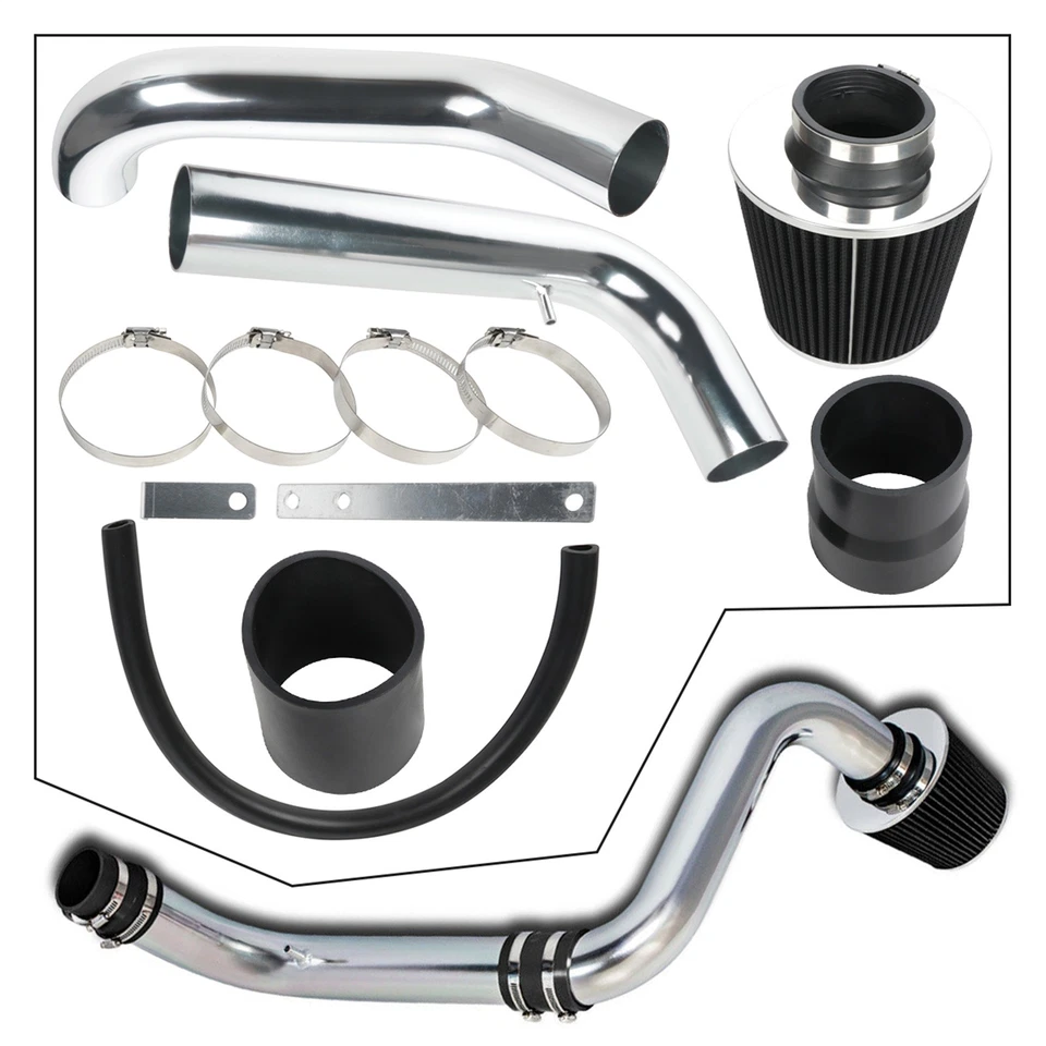 2.75" For 94-01 Acura Integra GS/RS/LS/SE 1.8L Cold Air Intake System Kit&Filter Foto 4 de 4