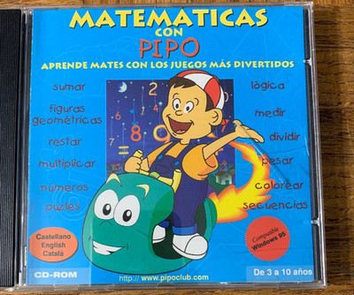Matematicas Con Pipo PC CD Rom Game