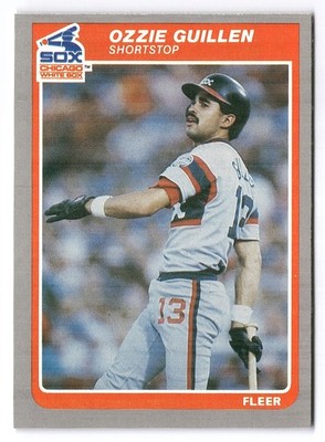 1985 Fleer Update #U-48 Ozzie Guillen RC Chicago White Sox