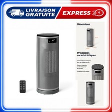Amazon Basics Radiateur soufflant électrique céramique 1800W portable