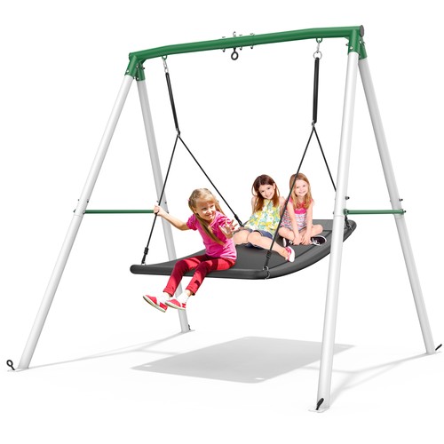 Trekassy Heavy Duty Swing Set for Kids Adult with Metal Frame 60" Platform Swing - Picture 4 of 9