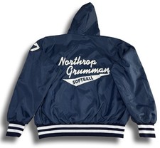 Northrop Grumman Pullover Jacket Softball XL Aviation Aerospace Vintage USA Made