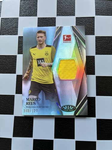 2021-22 Topps Tier One Bundesliga Relics Marco Reus /127 Borussia Dortmund