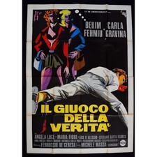 Póster El Juego de la Verdad Bekim Fehmiu Carla Gravina Brini Arte A71
