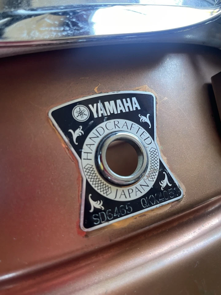 Yamaha Copper Noveau Snare Drum - Image 2 of 4