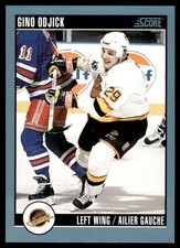 1992-93 Score ! Gino Odjick Vancouver Canucks #540